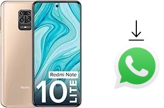 How to install WhatsApp in a Xiaomi Redmi Note 10 Lite