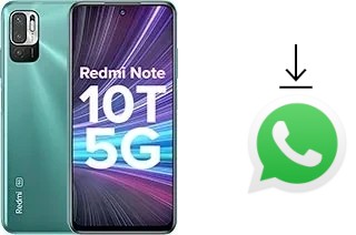 How to install WhatsApp in a Xiaomi Redmi Note 10T 5G