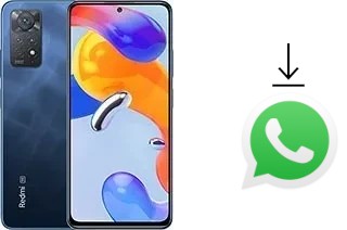 How to install WhatsApp in a Xiaomi Redmi Note 11 Pro 5G