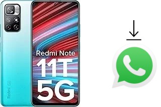 How to install WhatsApp in a Xiaomi Redmi Note 11T 5G