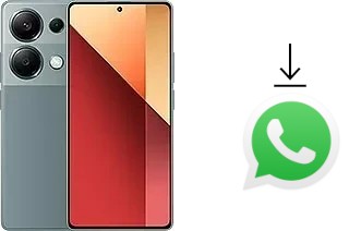 How to install WhatsApp in a Xiaomi Redmi Note 13 Pro 4G