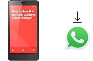 How to install WhatsApp in a Xiaomi Redmi Note 4G