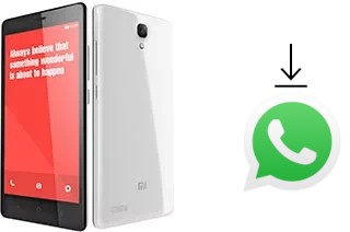 How to install WhatsApp in a Xiaomi Redmi Note Prime