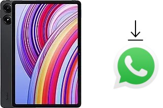 How to install WhatsApp in a Xiaomi Redmi Pad Pro 5G