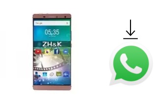 How to install WhatsApp in a ZH-K Mobile Evo