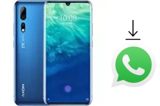 How to install WhatsApp in a ZTE Axon 10 Pro