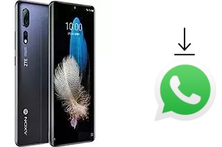 How to install WhatsApp in a ZTE Axon 10s Pro 5G