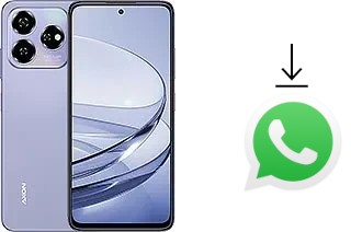 How to install WhatsApp in a ZTE Axon 60