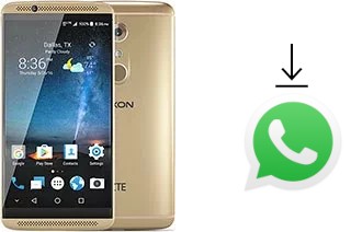 How to install WhatsApp in a ZTE Axon 7