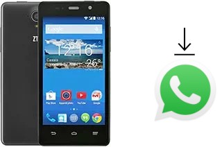 How to install WhatsApp in a ZTE Blade Apex 3