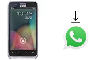 How to install WhatsApp in a ZTE N880E