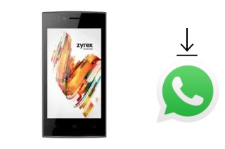 How to install WhatsApp in a Zyrex ZA977