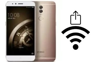 How to generate a Wi-Fi QR code on an 360 Q5 Plus