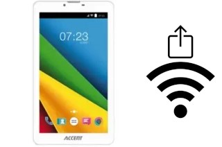 How to generate a QR code with the Wi-Fi password on a Accent Fast 7 4G