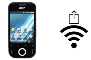 How to generate a QR code with the Wi-Fi password on a Acer beTouch E110