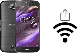 How to generate a Wi-Fi QR code on an Acer Liquid Jade 2