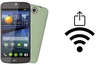 How to generate a Wi-Fi QR code on an Acer Liquid Jade