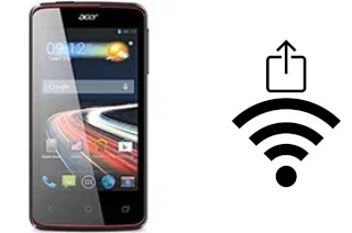 How to generate a Wi-Fi QR code on an Acer Liquid Z4