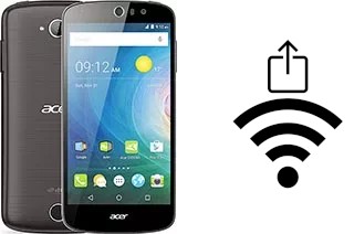 How to generate a QR code with the Wi-Fi password on a Acer Liquid Z530