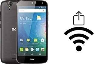 How to generate a QR code with the Wi-Fi password on a Acer Liquid Z630