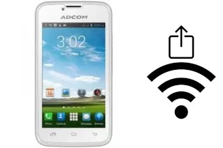 How to generate a Wi-Fi QR code on an Adcom A430 Plus