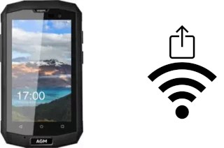 How to generate a Wi-Fi QR code on an AGM A8 Mini