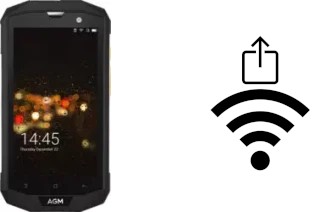 How to generate a Wi-Fi QR code on an AGM A8 SE