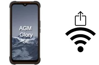 How to generate a Wi-Fi QR code on an AGM GLORY SE