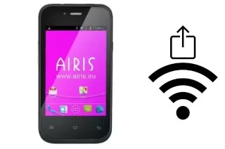 How to generate a Wi-Fi QR code on an Airis TM36DM