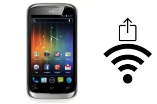 How to generate a QR code with the Wi-Fi password on a Airis TM400