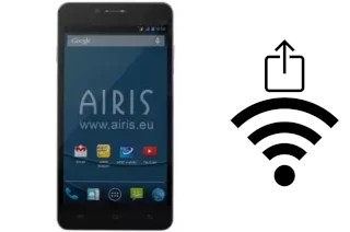 How to generate a Wi-Fi QR code on an Airis TM55Q