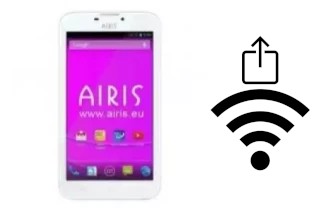 How to generate a Wi-Fi QR code on an Airis TM55SM White