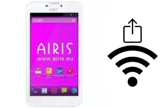 How to generate a Wi-Fi QR code on an Airis TM60D