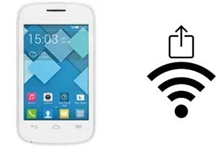 How to generate a Wi-Fi QR code on an alcatel Pixi 2