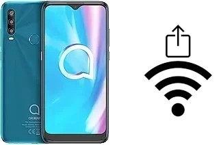 How to generate a Wi-Fi QR code on an alcatel alcatel 1SE (2020)