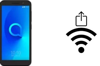 How to generate a QR code with the Wi-Fi password on a Alcatel 1