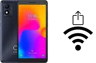 How to generate a Wi-Fi QR code on an alcatel 1B (2022)