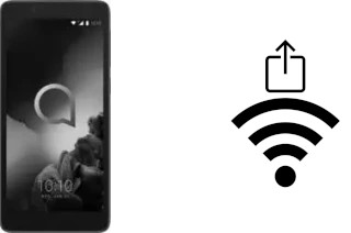 How to generate a QR code with the Wi-Fi password on a Alcatel 1C (2019)