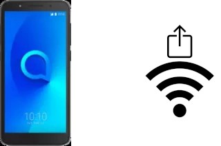 How to generate a QR code with the Wi-Fi password on a Alcatel 1C