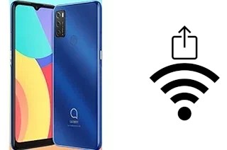 How to generate a QR code with the Wi-Fi password on a alcatel 1S (2021)