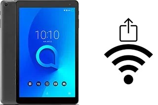 How to generate a QR code with the Wi-Fi password on a alcatel 1T 10