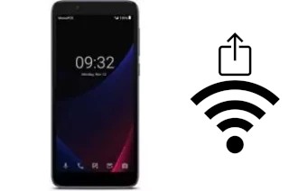 How to generate a QR code with the Wi-Fi password on a Alcatel 1X Evolve