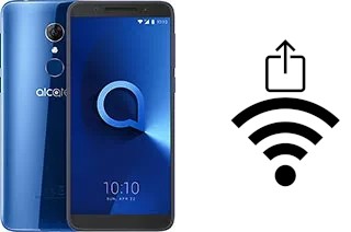 How to generate a QR code with the Wi-Fi password on a alcatel 3