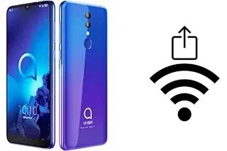 How to generate a QR code with the Wi-Fi password on a alcatel 3 (2019)