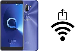 How to generate a QR code with the Wi-Fi password on a alcatel 3x