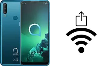 How to generate a Wi-Fi QR code on an alcatel 3x (2019)