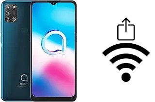 How to generate a Wi-Fi QR code on an alcatel 3X (2020)