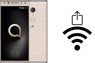 How to generate a QR code with the Wi-Fi password on a alcatel 5