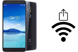 How to generate a Wi-Fi QR code on an alcatel 7