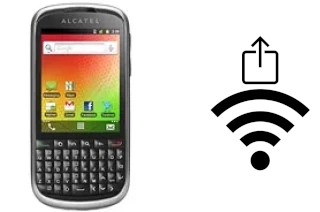 How to generate a QR code with the Wi-Fi password on a alcatel OT-915